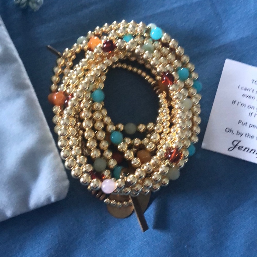 Jenifer Miller stack bracelets 10 included